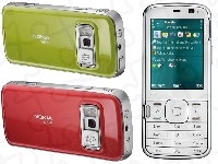 Zielona, Nokia N79, Srebrna, Czerwona