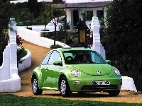 Zielony, Volkswagen New Beetle
