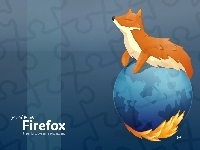 Ziemska, Lisek, Kula, Firefox
