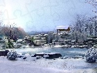 Zima, Staw