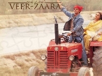 Preity Zinta, Veer Zaara, Shahrukh Khan, traktor