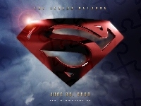 znak, Superman Returns, logo, niebo