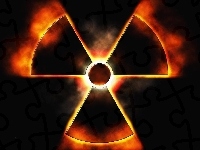 Znak, Radioaktywny