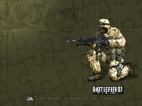 żołnierz, Battlefield 2, broń