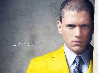 żółta, Prison Break, Wentworth Miller, marynarka