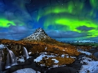 Polarna, Zorza, Islandia