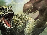 Prehistoryczne, Dinozaury, Tyranozaur, Zwierzęta