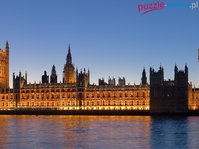 Big Ben, Londyn, Pałac, Westminster, Tamiza
